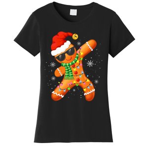 Christmas Gingerbread Xmas Lights Women's T-Shirt