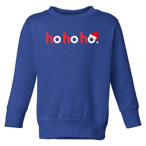 Christmas Gift Xmas Gift Idea Ho Ho Ho Gift Toddler Sweatshirt