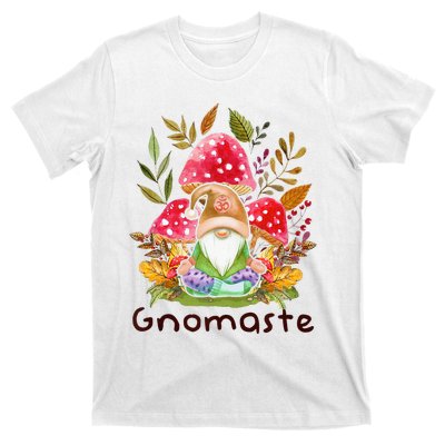 Cute Gnomaste Yoga Gnome Namaste Meditation Zen T-Shirt