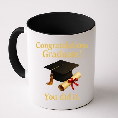Congratulations Graduate You Did It Class Of 2025 Mug