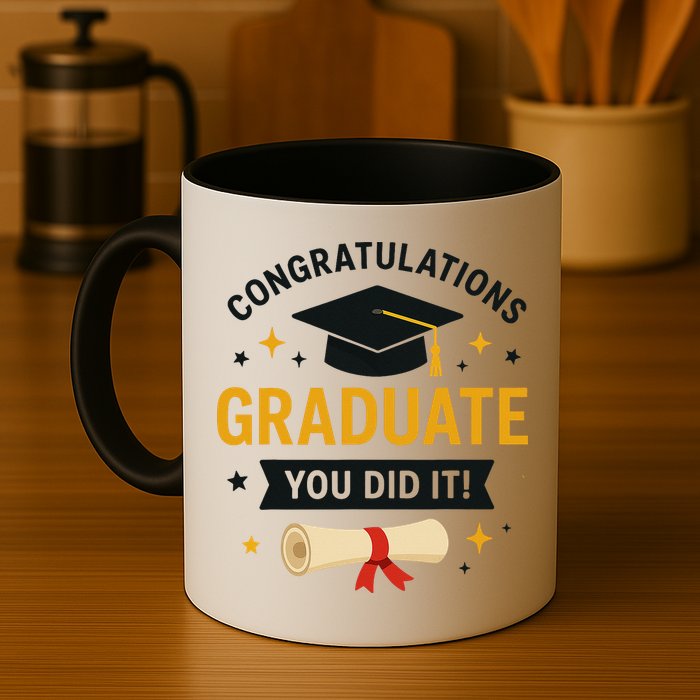 Congratulations Graduate You Did It Class Of 2025 Mug