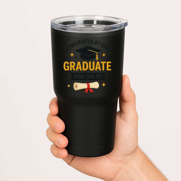 Congratulations Graduate You Did It Class Of 2025 Tumbler