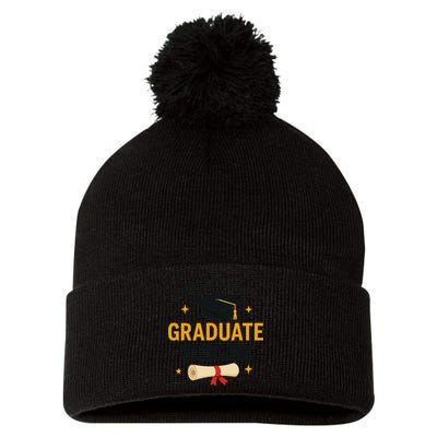 Congratulations Graduate You Did It Class Of 2025 Pom Pom 12in Knit Beanie