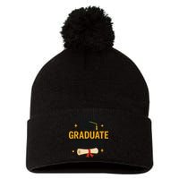Congratulations Graduate You Did It Class Of 2025 Pom Pom 12in Knit Beanie