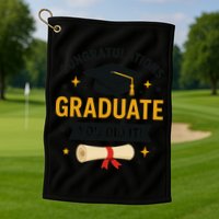 Congratulations Graduate You Did It Class Of 2025 Golf Towel