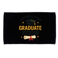 Congratulations Graduate You Did It Class Of 2025 Microfiber Hand Towel