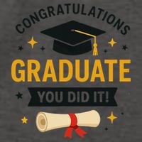 Congratulations Graduate You Did It Class Of 2025 Vector Backpack