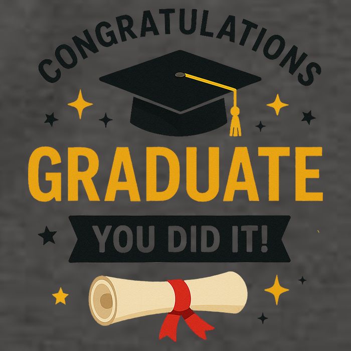Congratulations Graduate You Did It Class Of 2025 Vector Backpack