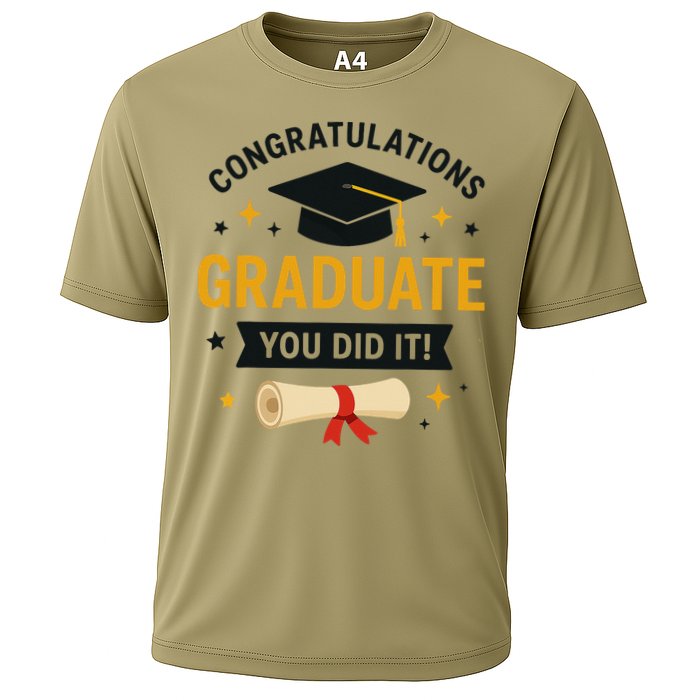 Congratulations Graduate You Did It Class Of 2025 Performance Shirt