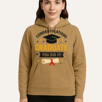 Congratulations Graduate You Did It Class Of 2025 Hoodie