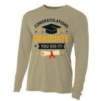 Congratulations Graduate You Did It Class Of 2025 Cooling Performance Long Sleeve Crew