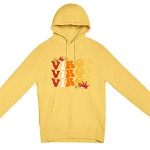 Capricorn Girl Zodiac Sign Astrology Fall Vibes Premium Pullover Hoodie