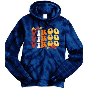 Capricorn Girl Zodiac Sign Astrology Fall Vibes Tie Dye Hoodie