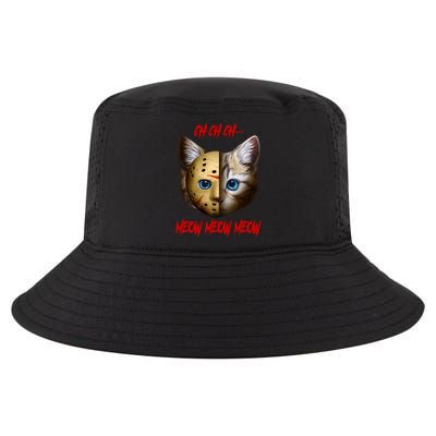 Ch Ch Ch Meow Meow Meow Cat Horror Movie Cool Comfort Performance Bucket Hat