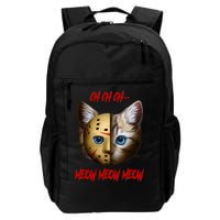 Ch Ch Ch Meow Meow Meow Cat Horror Movie Daily Commute Backpack