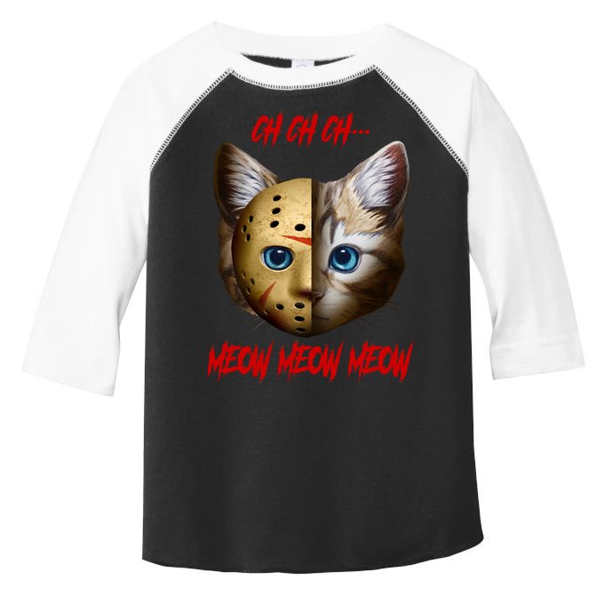 Ch Ch Ch Meow Meow Meow Cat Horror Movie Toddler Fine Jersey T-Shirt