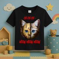 Ch Ch Ch Meow Meow Meow Cat Horror Movie Toddler T-Shirt