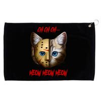 Ch Ch Ch Meow Meow Meow Cat Horror Movie Grommeted Golf Towel