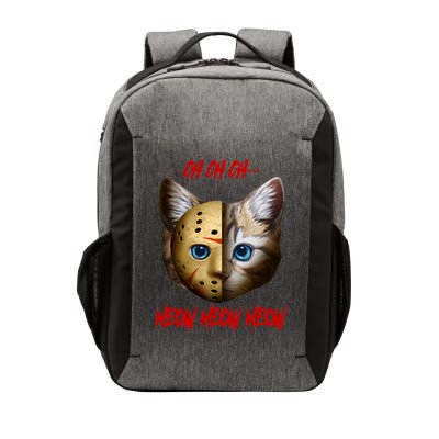 Ch Ch Ch Meow Meow Meow Cat Horror Movie Vector Backpack