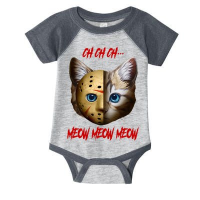 Ch Ch Ch Meow Meow Meow Cat Horror Movie Infant Baby Jersey Bodysuit