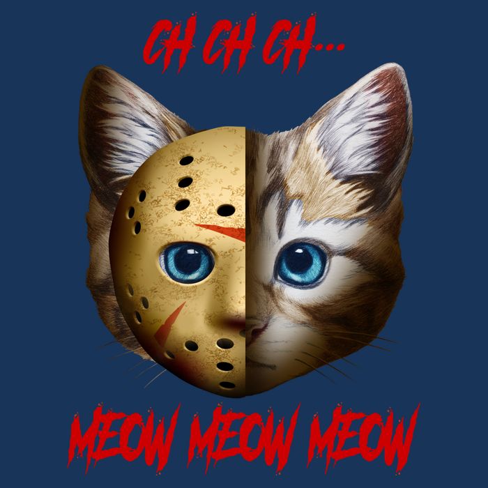 Ch Ch Ch Meow Meow Meow Cat Horror Movie Infant Baby Jersey Bodysuit