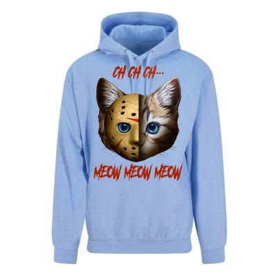 Ch Ch Ch Meow Meow Meow Cat Horror Movie Unisex Surf Hoodie