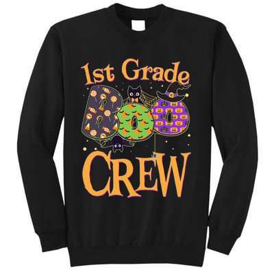 Cute Halloween 1st Grade Boo Crew Sweatshirt