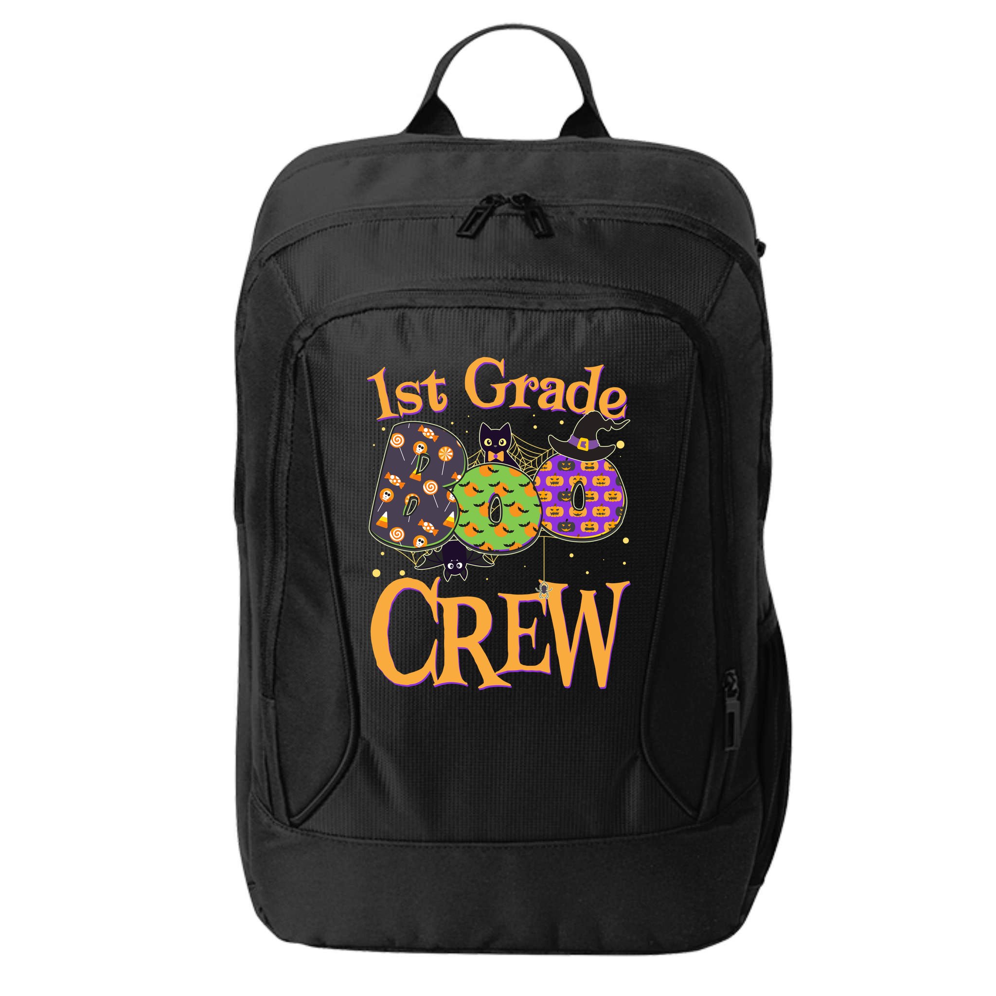 Cute Halloween 1st Grade Boo Crew City Backpack