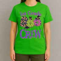 Cute Halloween 1st Grade Boo Crew T-Shirt