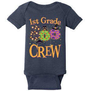 Cute Halloween 1st Grade Boo Crew Baby Bodysuit