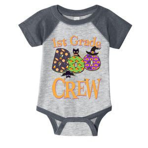 Cute Halloween 1st Grade Boo Crew Infant Baby Jersey Bodysuit