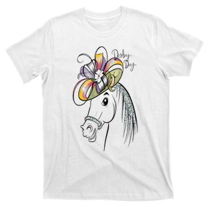 Cute Horse 150th Derby Day 2024 Horse Racing Fascinator Hat T-Shirt