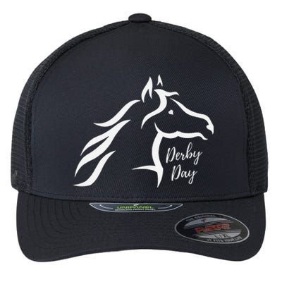 Cute Horse 150th Derby Day 2024 Horse Racing Fascinator Hat Flexfit Unipanel Trucker Cap