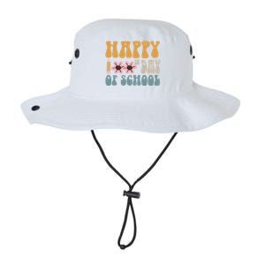 Cute Happy 100th Day Of School Teacher 100 Days Flowers Gift Legacy Cool Fit Booney Bucket Hat