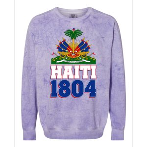 Celebrate Haiti 1804 Revolution Colorblast Crewneck Sweatshirt