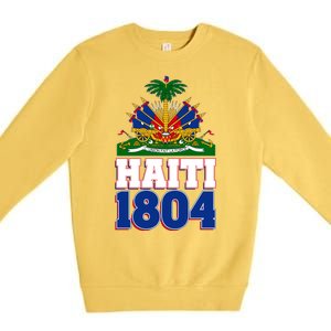 Celebrate Haiti 1804 Revolution Premium Crewneck Sweatshirt