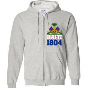 Celebrate Haiti 1804 Revolution Full Zip Hoodie