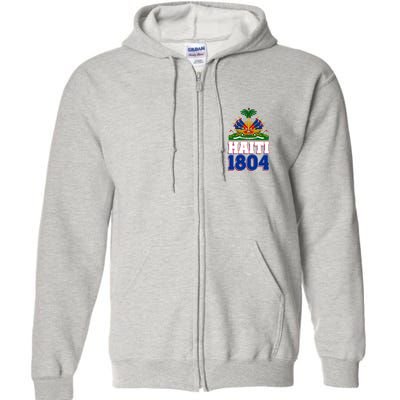 Celebrate Haiti 1804 Revolution Full Zip Hoodie