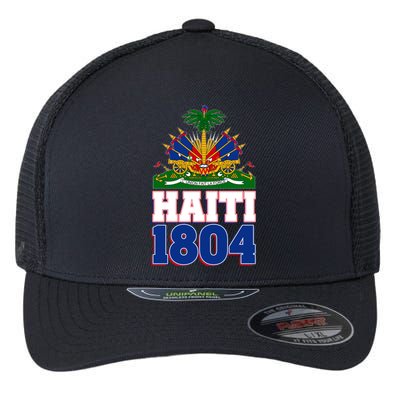 Celebrate Haiti 1804 Revolution Flexfit Unipanel Trucker Cap