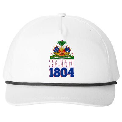 Celebrate Haiti 1804 Revolution Snapback Five-Panel Rope Hat