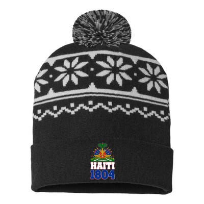 Celebrate Haiti 1804 Revolution USA-Made Snowflake Beanie