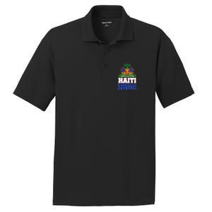 Celebrate Haiti 1804 Revolution PosiCharge RacerMesh Polo