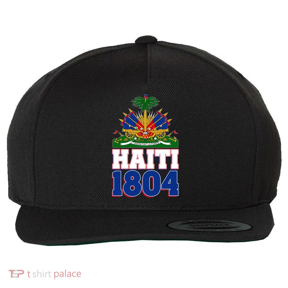 Celebrate Haiti 1804 Revolution Wool Snapback Cap