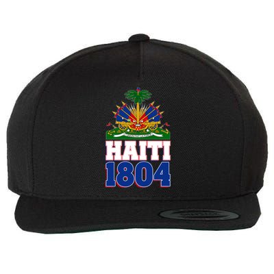 Celebrate Haiti 1804 Revolution Wool Snapback Cap