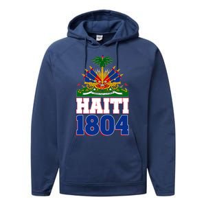 Celebrate Haiti 1804 Revolution Performance Fleece Hoodie