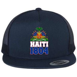 Celebrate Haiti 1804 Revolution Flat Bill Trucker Hat