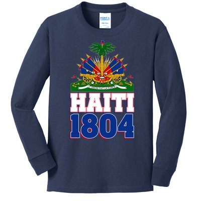 Celebrate Haiti 1804 Revolution Kids Long Sleeve Shirt