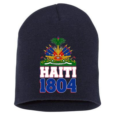 Celebrate Haiti 1804 Revolution Short Acrylic Beanie