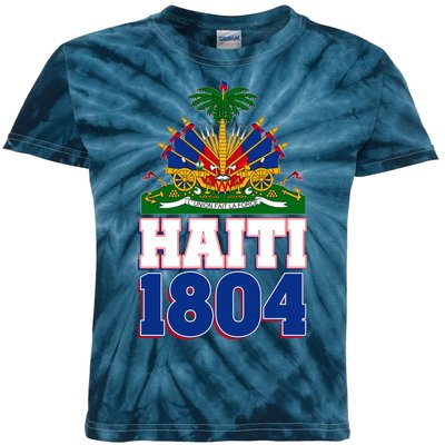 Celebrate Haiti 1804 Revolution Kids Tie-Dye T-Shirt