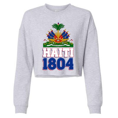 Celebrate Haiti 1804 Revolution Cropped Pullover Crew